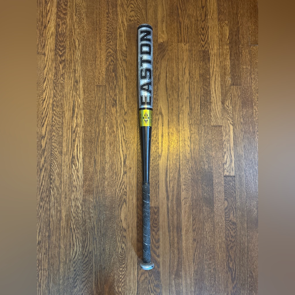 Easton Black And Yellow Baseball Bat